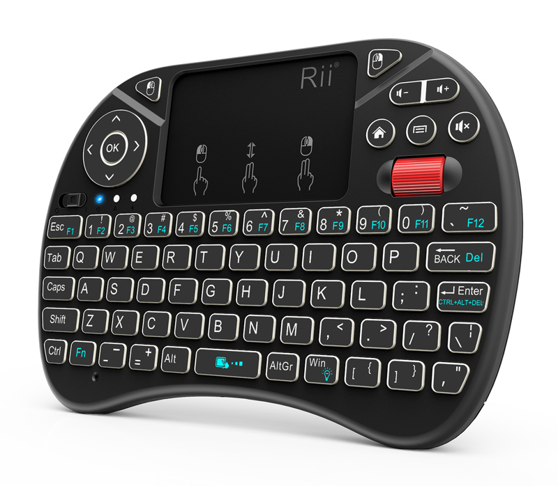 RIITEK ασύρματο πληκτρολόγιο Mini i8X με touchpad