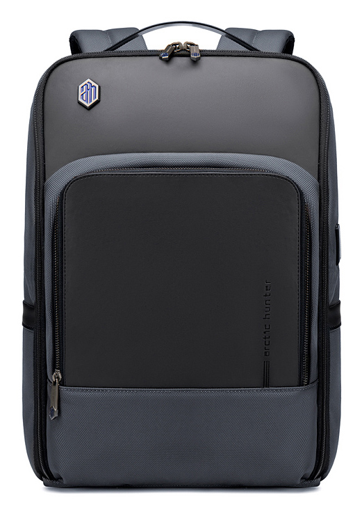 ARCTIC HUNTER τσάντα πλάτης B00403-GY με θήκη laptop 15.6"