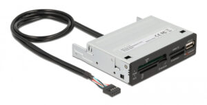 DELOCK USB 9-pin card reader 91708