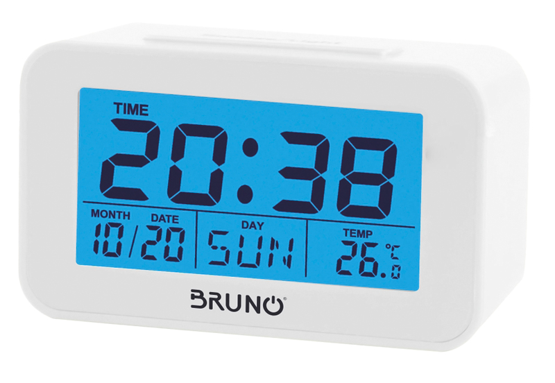 BRUNO ξυπνητήρι BRN-0129 με μέτρηση θερμοκρασίας
