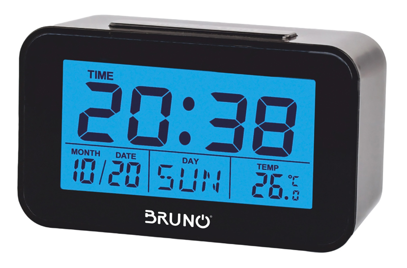 BRUNO ξυπνητήρι BRN-0130 με μέτρηση θερμοκρασίας
