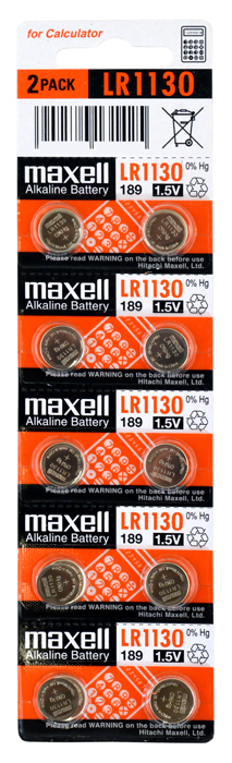 MAXELL αλκαλικές μπαταρίες LR1130