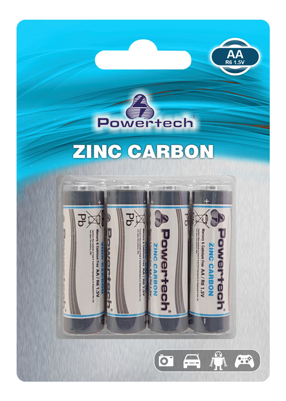 POWERTECH Zinc Carbon μπαταρίες PT-949